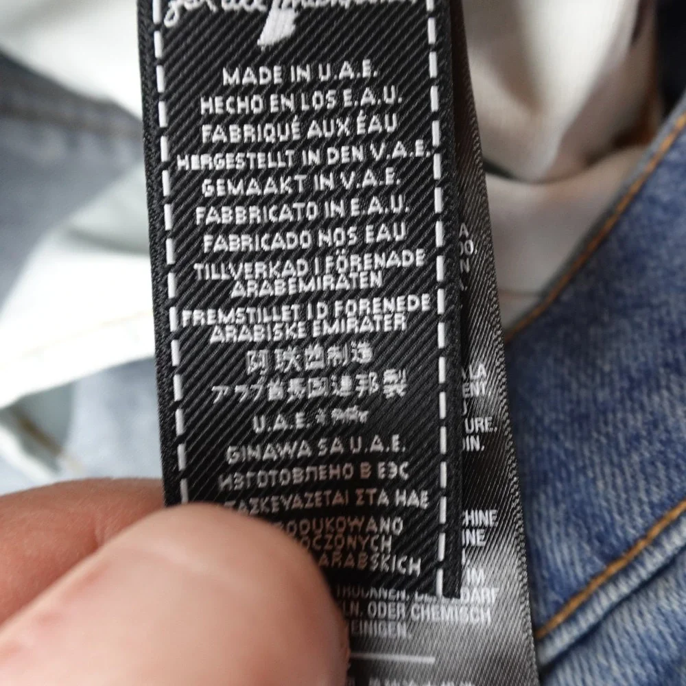 NEW 7 For All Mankind Jeans Mens 34X32 Dark Blue Denim Vintage Straight‎ Pants